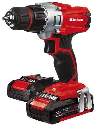 Einhell шуруповерт TE-CD 18/2 Li Kit