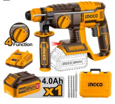 Перфоратор Ingco Super Industrial BL CRHLI202081 - ForteMarket Перфоратор Ingco Super Industrial BL CRHLI202081 купить,0