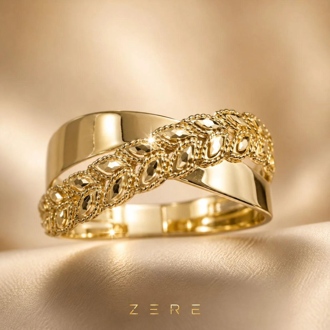 Кольцо Zere ZR170520 золото 1.32гр 18.5р купить,106800