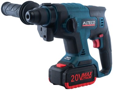 Перфоратор ALTECO Бесщеточный аккумуляторный перфоратор CRH 18-20 Li BL 22853 1.7 Дж, SDS-Plus