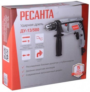 Ресанта дрель ДУ-13/580 купить,NaN