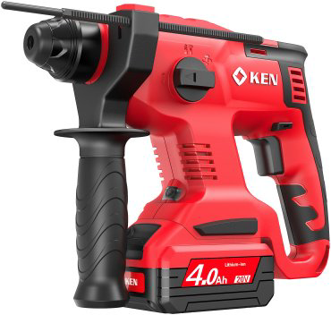 Перфоратор KEN BL2120-40С-Li-ion - "KEN" аккумуляторный перфоратор 2 Дж, SDS-Plus купить,NaN