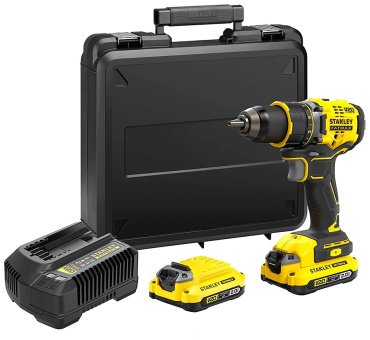 STANLEY дрель-шуруповерт SFMCD720D2K-QW купить,NaN