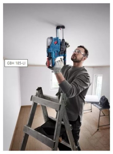 Перфоратор Bosch GBH 185-LI без аккумулятора 1.9 Дж, SDS-Plus - ForteMarket Перфоратор Bosch GBH 185-LI без аккумулятора 1.9 Дж, SDS-Plus купить,0
