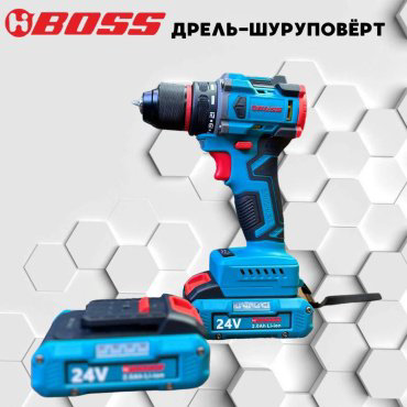 Hiboss дрель-шуруповерт BOSS-24 купить,NaN