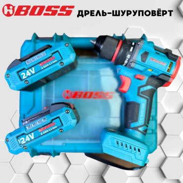 Hiboss дрель-шуруповерт BOSS-24 купить,NaN