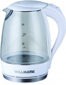 Электрочайник Willmark WEK-1708G 1.7л белый