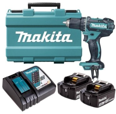 Makita дрель-шуруповерт DDF485RFE купить,NaN