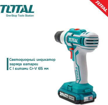 Шуруповерт Total TDLI200215 купить,NaN
