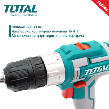 Шуруповерт Total TDLI200215 купить,NaN