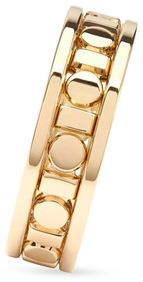 Кольцо Damiani 20093494 размер 19.2 вес 6 г золото, без вставок купить,NaN