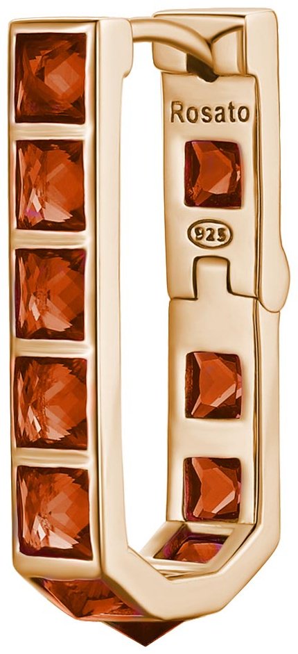 Моносерьга Rosato RZCU88 вес 3.15 г серебро, фианит