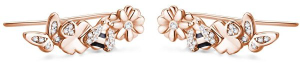 Серьги Rosato RZGA22 вес 2.26 г серебро, фианит, эмаль купить,41000