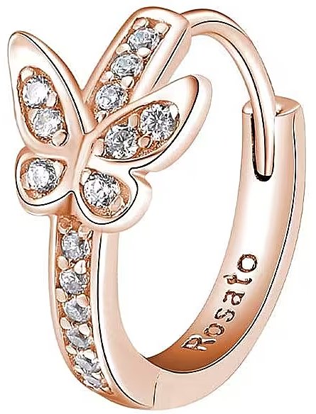 Моносерьга Rosato RZO060 вес 0.88 г серебро, фианит купить,NaN