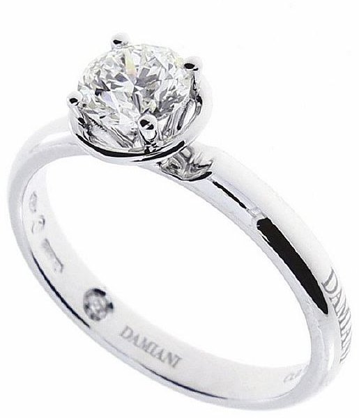 Кольцо Damiani 20089934 размер 15.6 вес 2.6 г золото, бриллиант купить,1110000