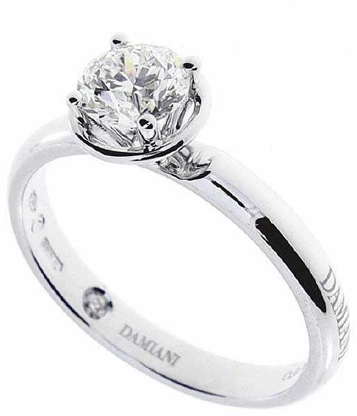 Кольцо Damiani 20089934 размер 15.6 вес 2.6 г золото, бриллиант купить,1110000