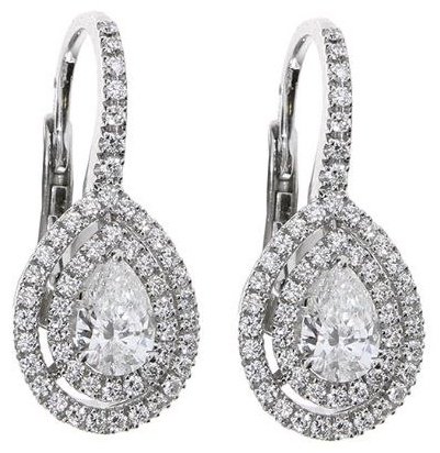 Серьги Damiani 20061826 вес 4.2 г золото, бриллиант купить,NaN