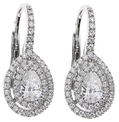 Серьги Damiani 20061826 вес 4.2 г золото, бриллиант купить,NaN