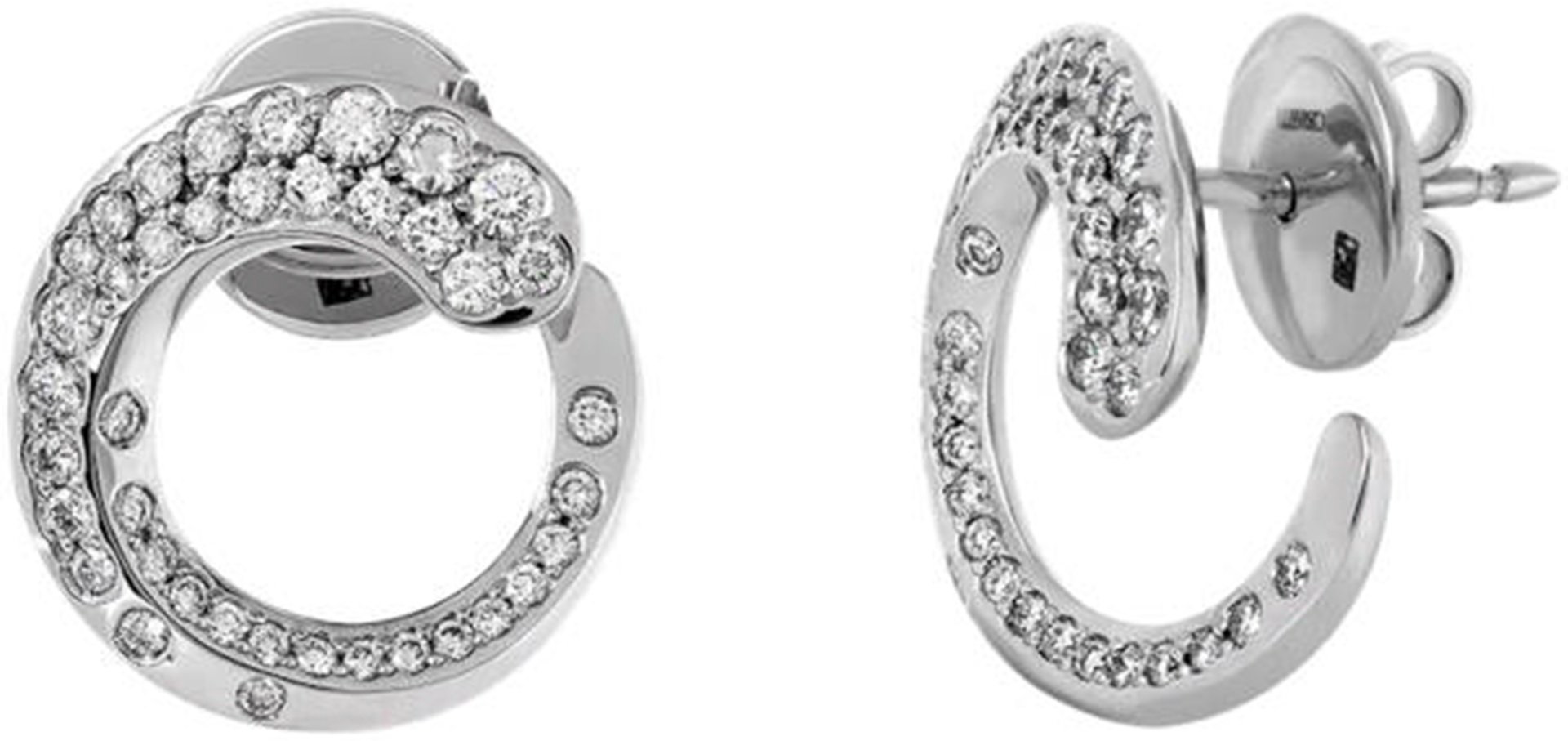 Серьги Crivelli 000-4400NS вес 6.5 г золото, бриллиант купить,NaN