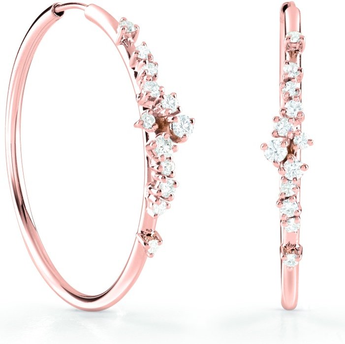 Конго Damiani 20091840 вес 3 г золото, бриллиант