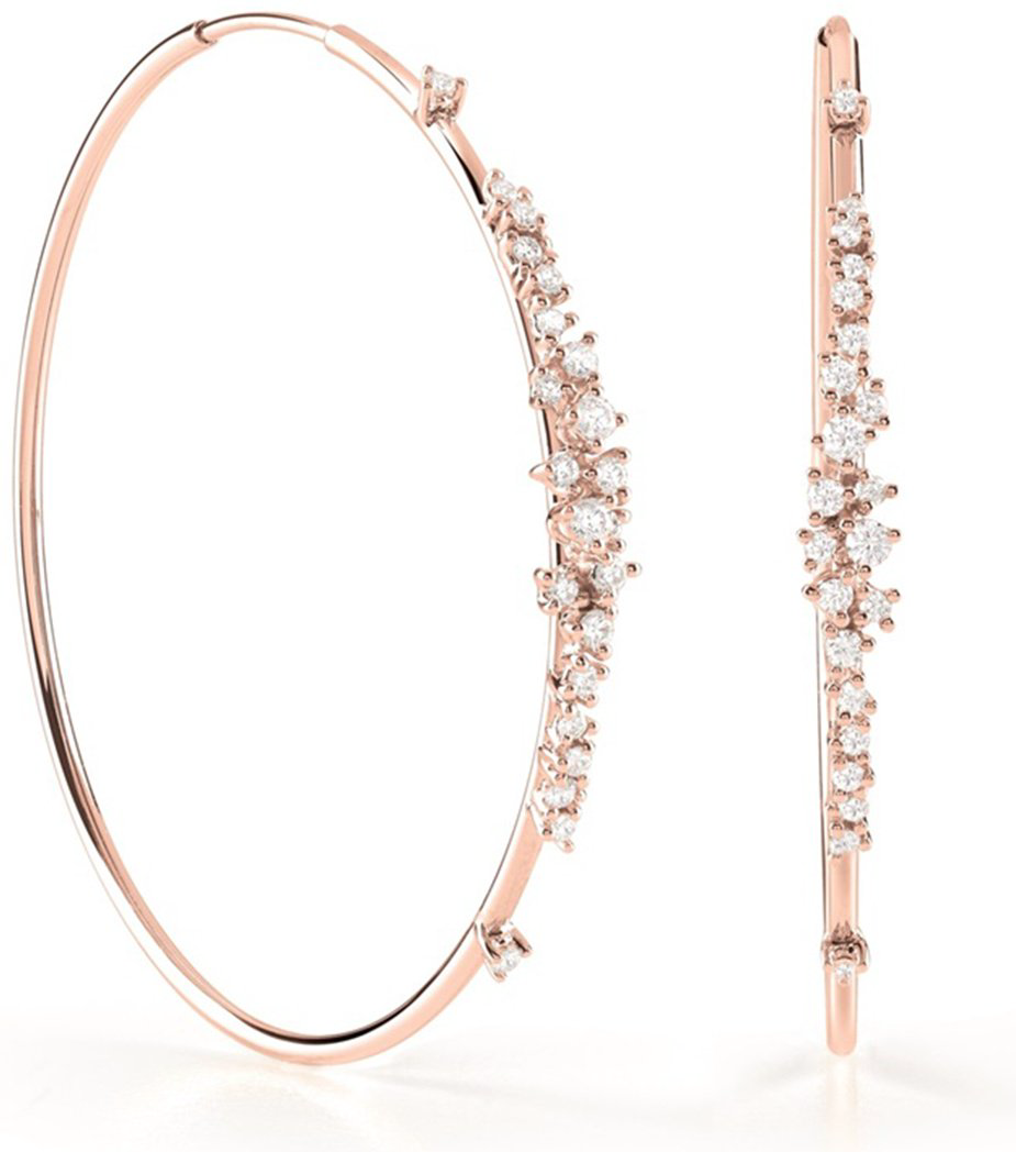 Серьги Damiani 20091842 вес 7 г золото, бриллиант купить,2405000