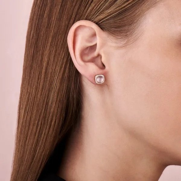 Серьги Tirisi TE9226WMQP вес 2.67 г золото, бриллиант, кварц купить,1095000