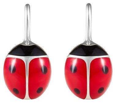 Пусеты Geoma Jewelry 22105 вес 2.22 г золото, эмаль купить,NaN
