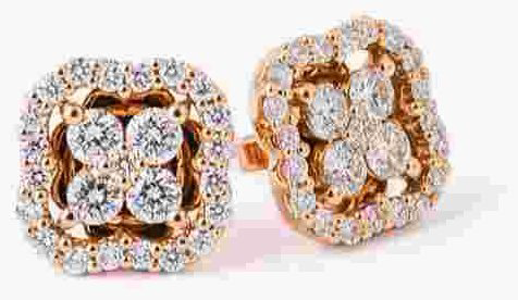 Серьги Crivelli 276-12108 вес 2.8 г золото, бриллиант купить,1650000