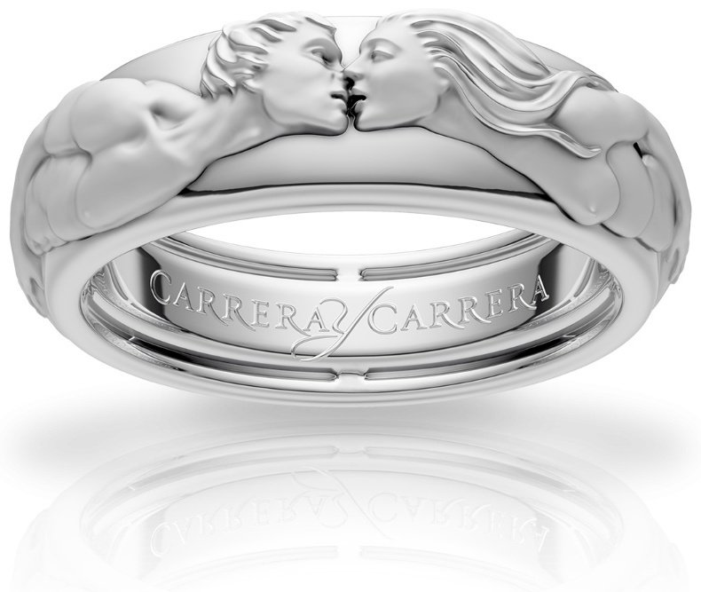 Кольцо Carrera y Carrera 0126.2 размер 16 вес 5.71 г золото, без вставок купить,1361100