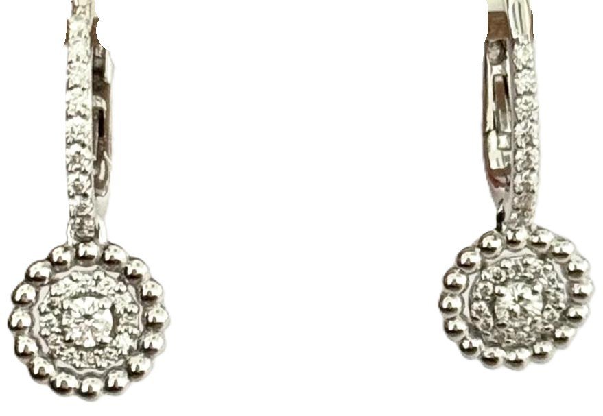 Серьги Crivelli 276-15461 вес 2.7 г золото, бриллиант купить,990000