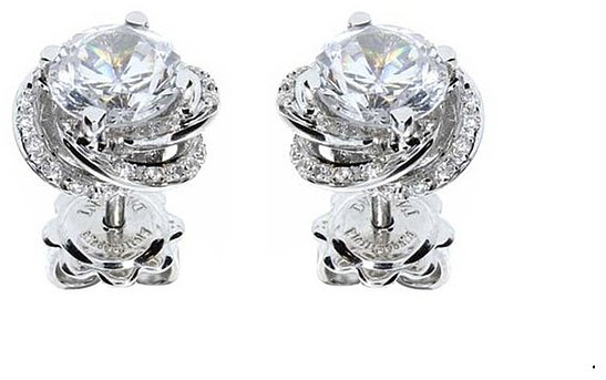 Пусеты Damiani 81062531 вес 4.75 г золото, бриллиант купить,NaN