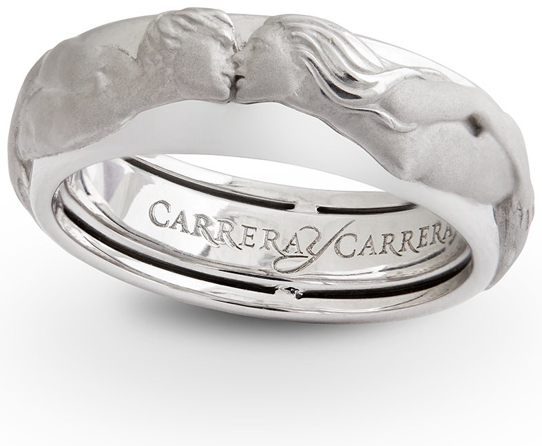 Кольцо Carrera y Carrera 0127.2 размер 17 вес 6.25 г золото, без вставок купить,1361100
