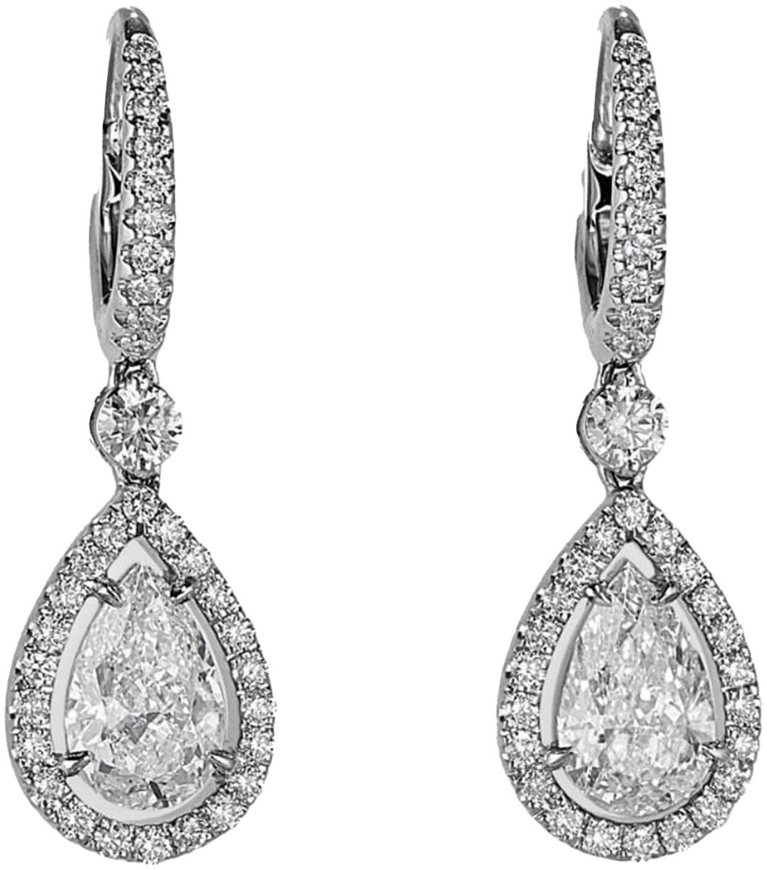 Серьги Crivelli 234-5429 вес 2.7 г золото, бриллиант купить,NaN