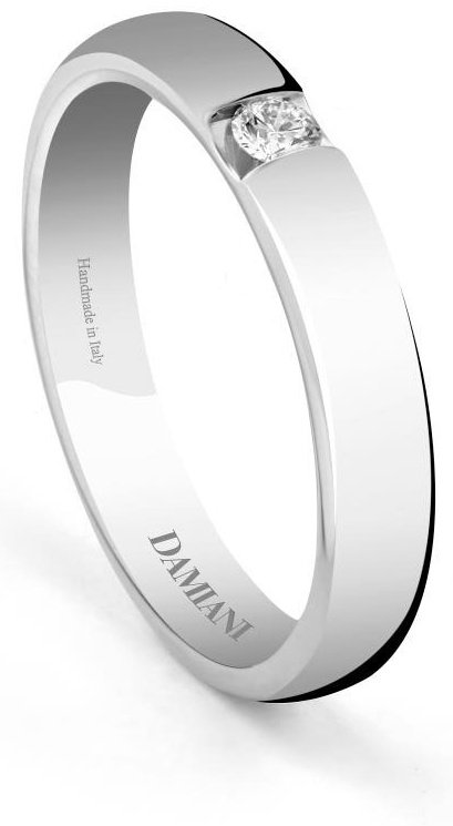 Кольцо Damiani 20035641 размер 16.8 вес 3.4 г золото, бриллиант купить,NaN