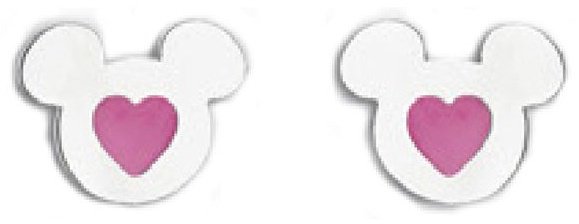 Пусеты Disney E600200NKL.TP вес 0.9 г сплав с рутениевым покрытием, эмаль купить,NaN