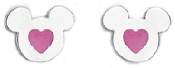 Пусеты Disney E600200NKL.TP вес 0.9 г сплав с рутениевым покрытием, эмаль купить,NaN