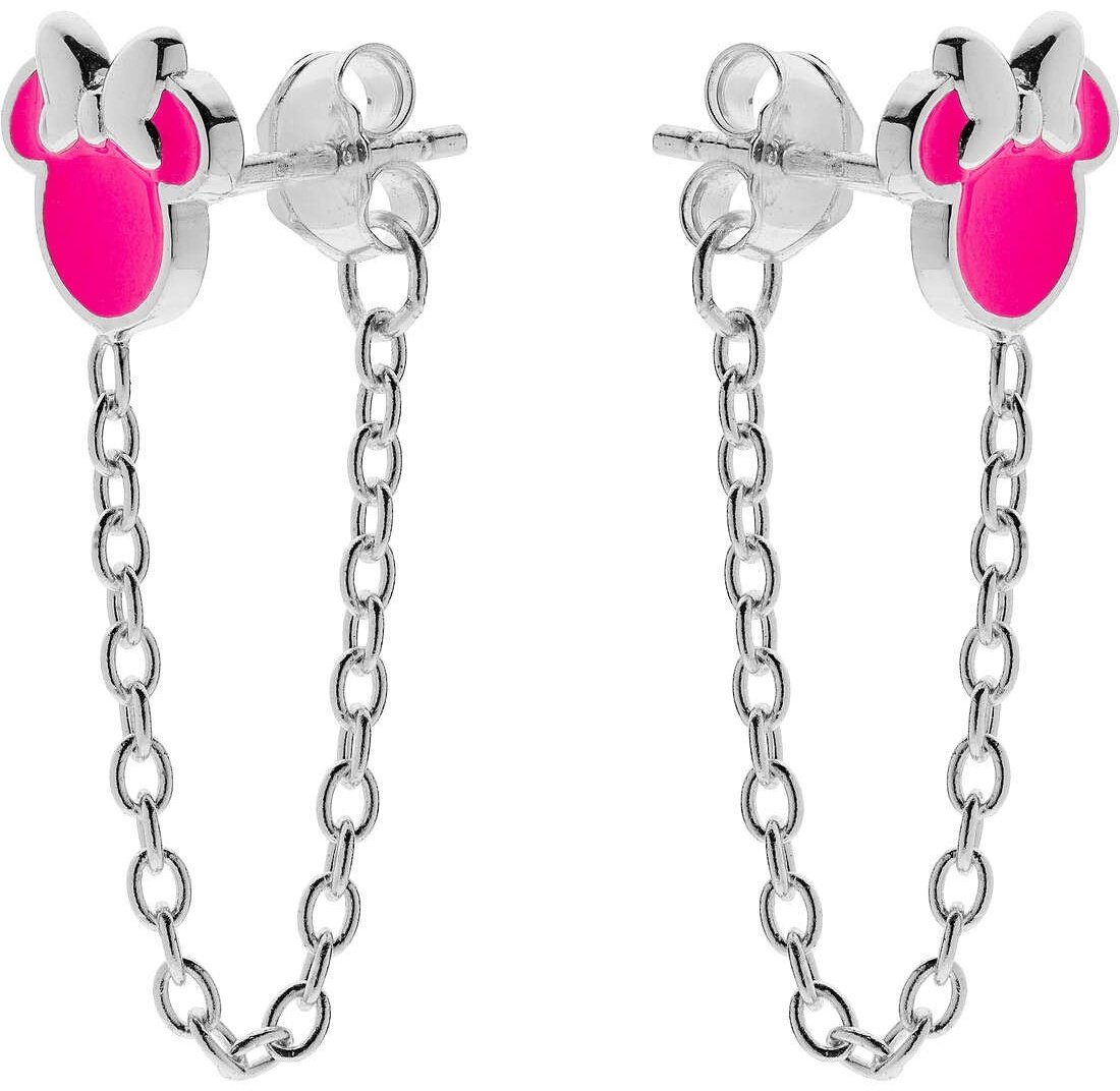 Серьги-цепочки Disney ES00051SL.CS вес 1.6 г серебро, эмаль купить,NaN