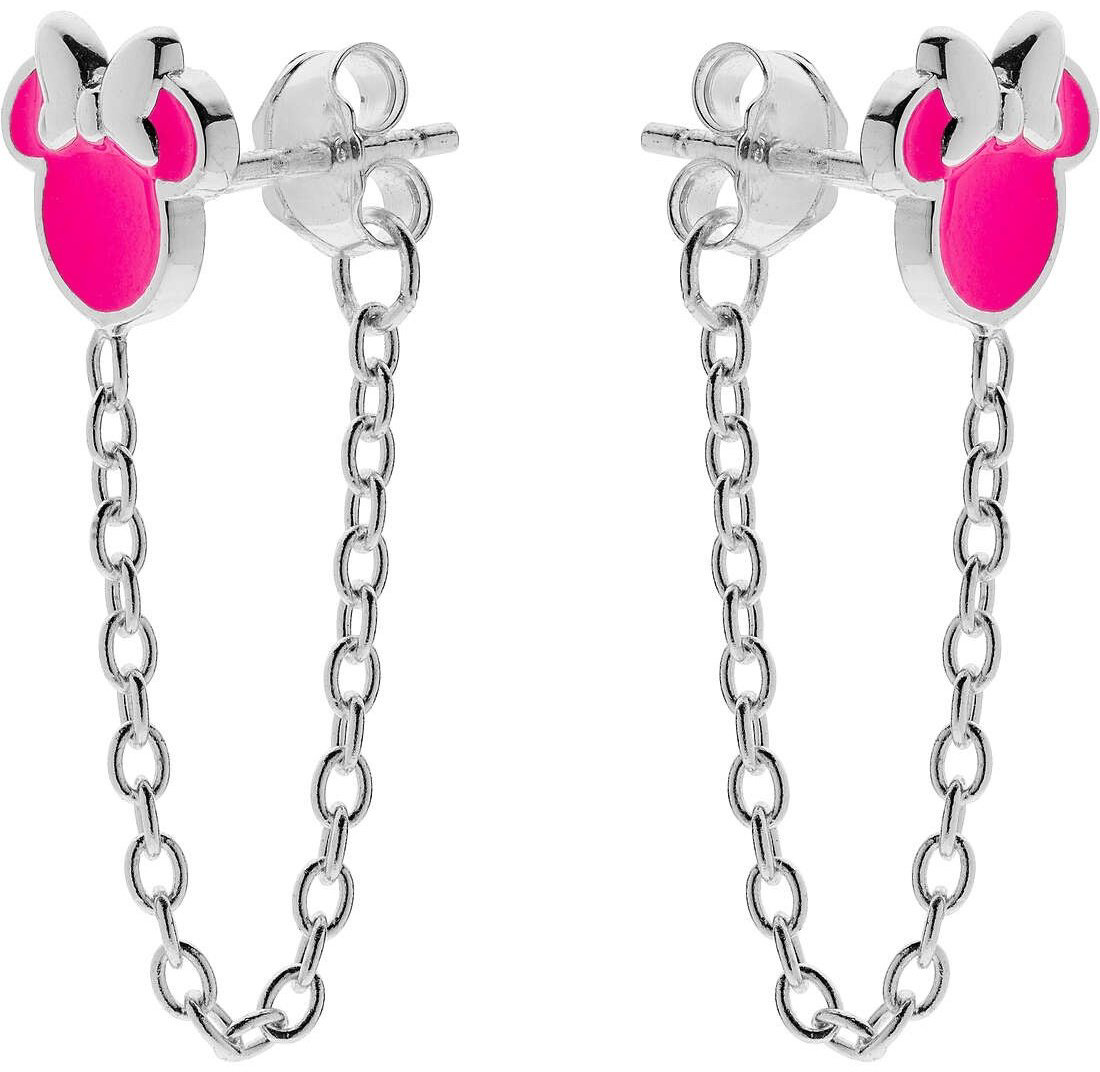 Серьги-цепочки Disney ES00051SL.CS вес 1.6 г серебро, эмаль купить,NaN