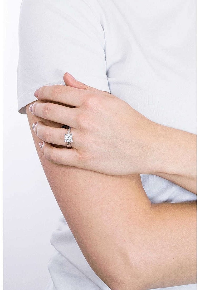 Кольцо BLISS 20085013 размер 16.5 вес 3.16 г серебро, цирконий