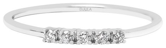 Кольцо Djula XDR7828-B размер 16.5 вес 91 г золото, бриллиант купить,NaN