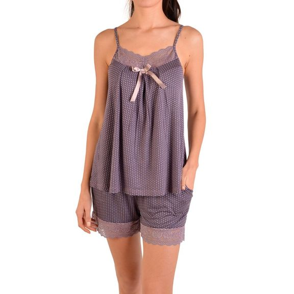 Пижама NicoLetta 90373 коричневая XL купить,29000