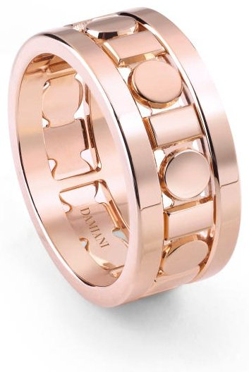 Кольцо Damiani 20093696 размер 19.5 вес 9.5 г золото, без вставок купить,NaN