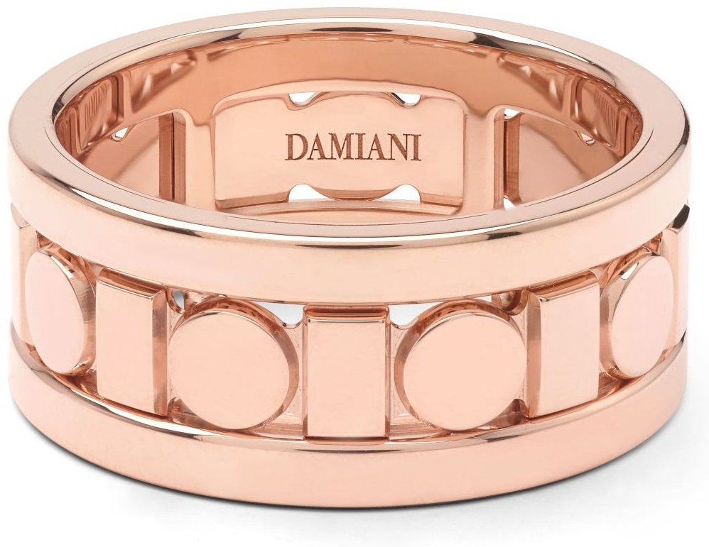 Кольцо Damiani 20093696 размер 19.5 вес 9.5 г золото, без вставок купить,NaN