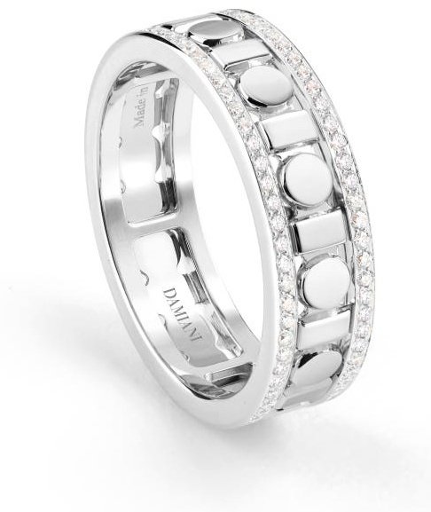 Кольцо Damiani 20093804 размер 18.5 вес 5.9 г золото, бриллиант купить,3120000