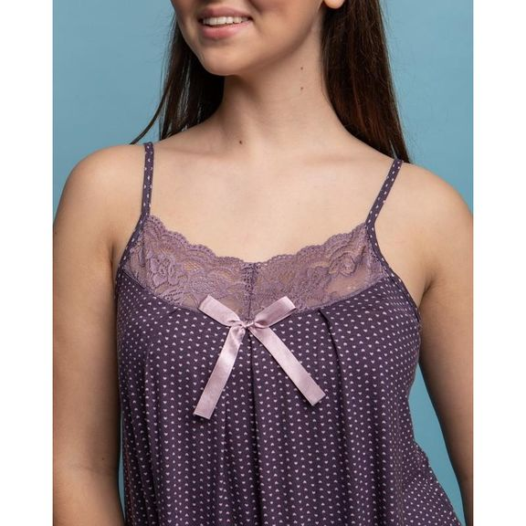 Пижама NicoLetta 90373 коричневая XL купить,29000