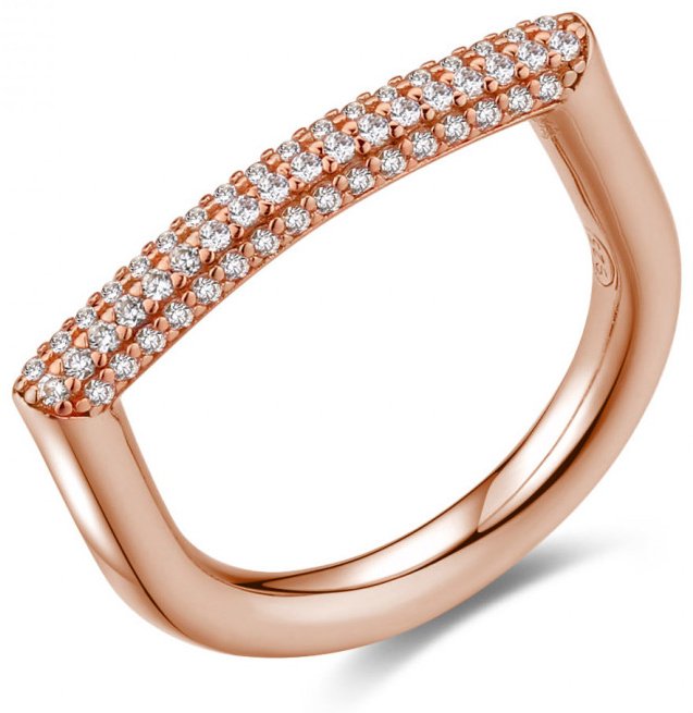 Кольцо Rosato RZBI34B размер 17 вес 4.89 г серебро, циркон купить,52000