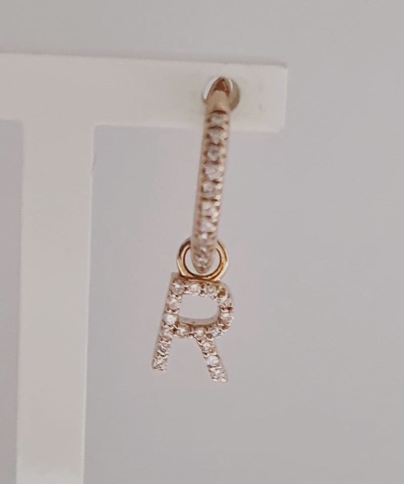 Моносерьга RF Jewels ORERI2025BWXX вес 1.4 г золото, бриллиант купить,291500