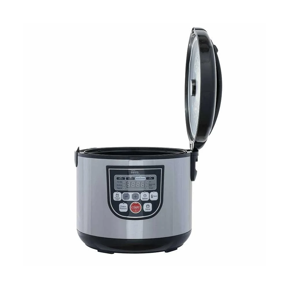 Мультиварка Oasis MC-12P Black Silver купить,0