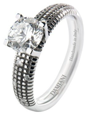 Кольцо Damiani 81046037 размер 17.5 вес 4 г золото, бриллиант купить,NaN