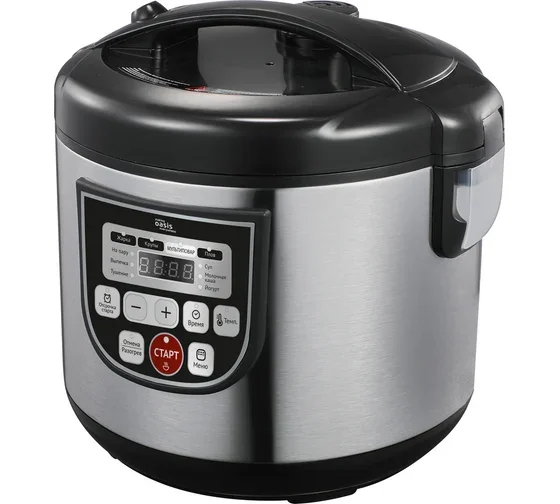 Мультиварка Oasis MC-12P Black Silver